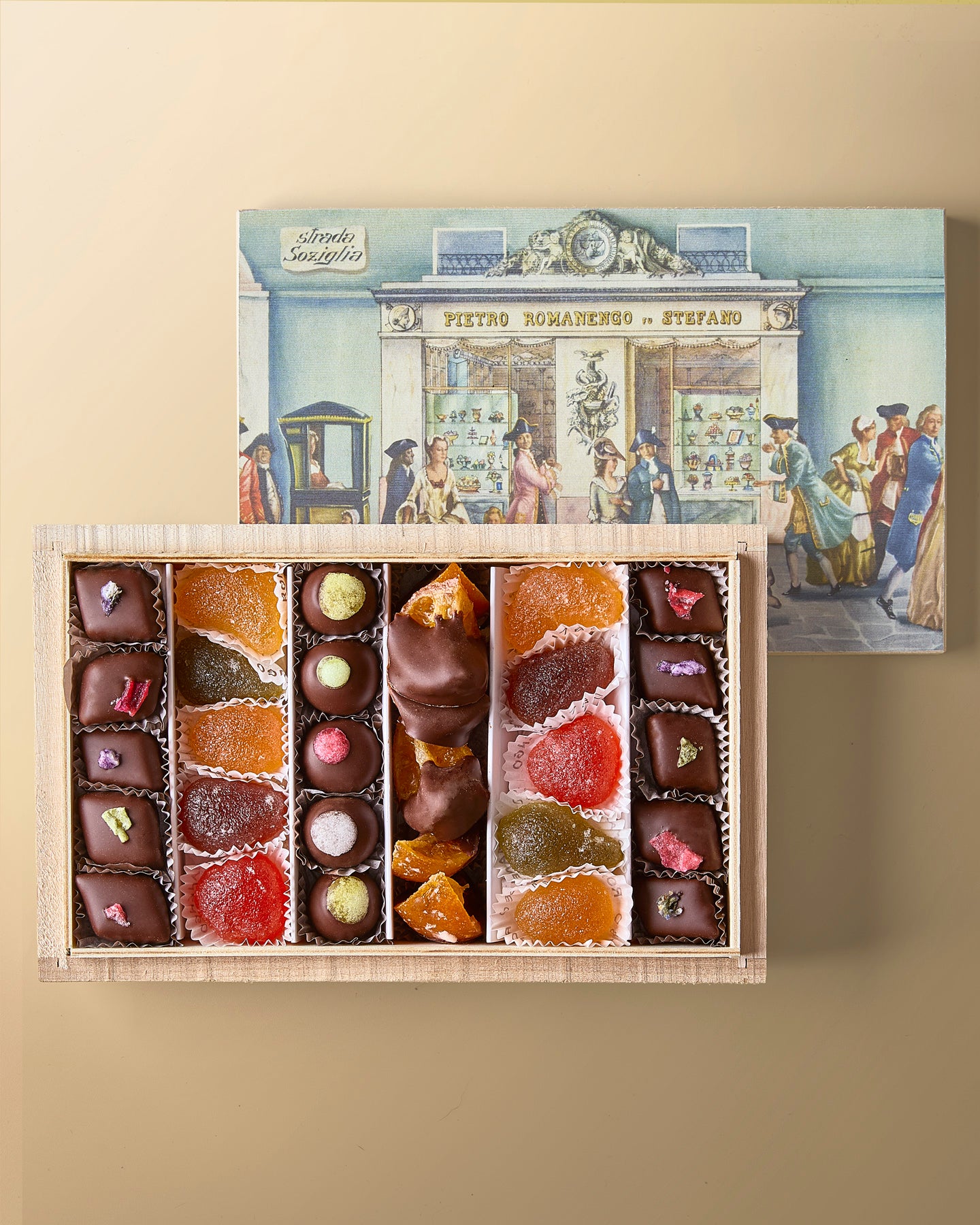 Le 5 Botteghe Wooden Box Selection 
