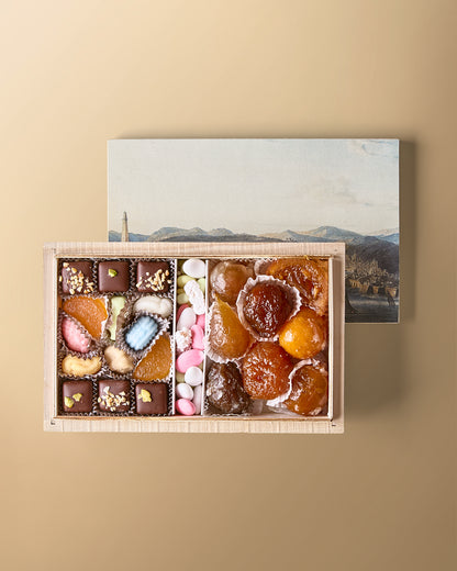 "Confectioner's Selection" Wooden Box