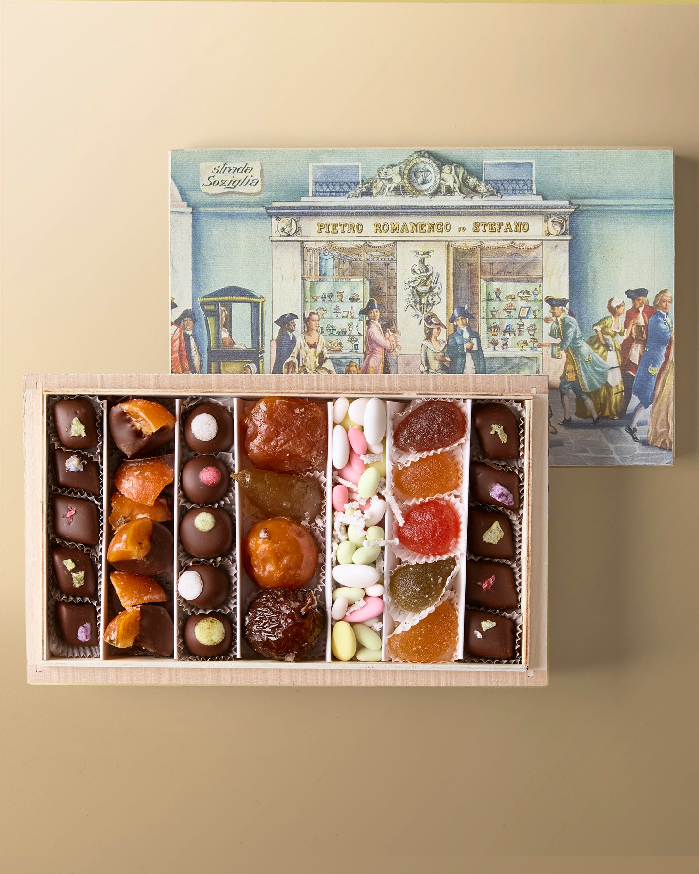 Le 5 Botteghe Wooden Box Selection 