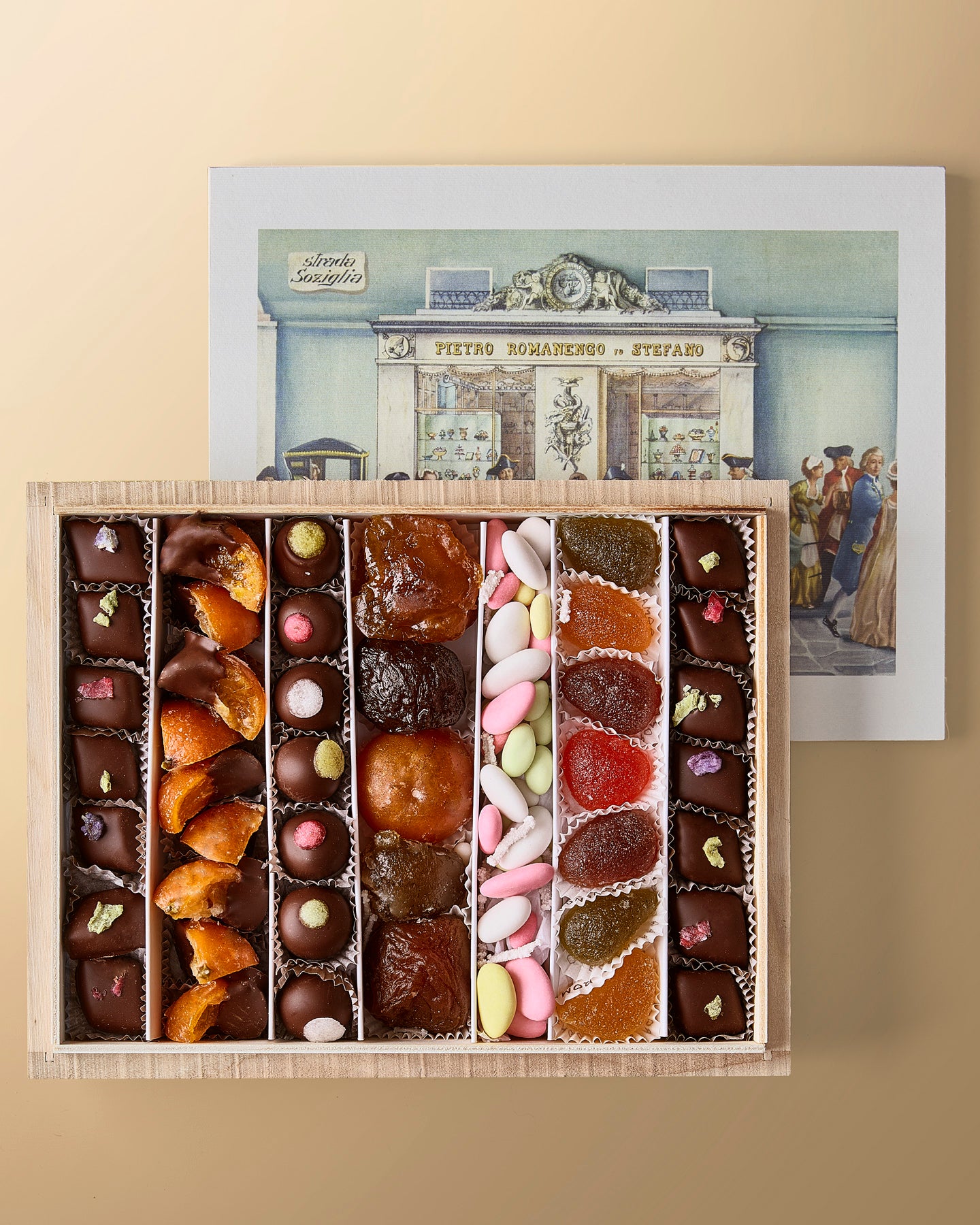 Le 5 Botteghe Wooden Box Selection 