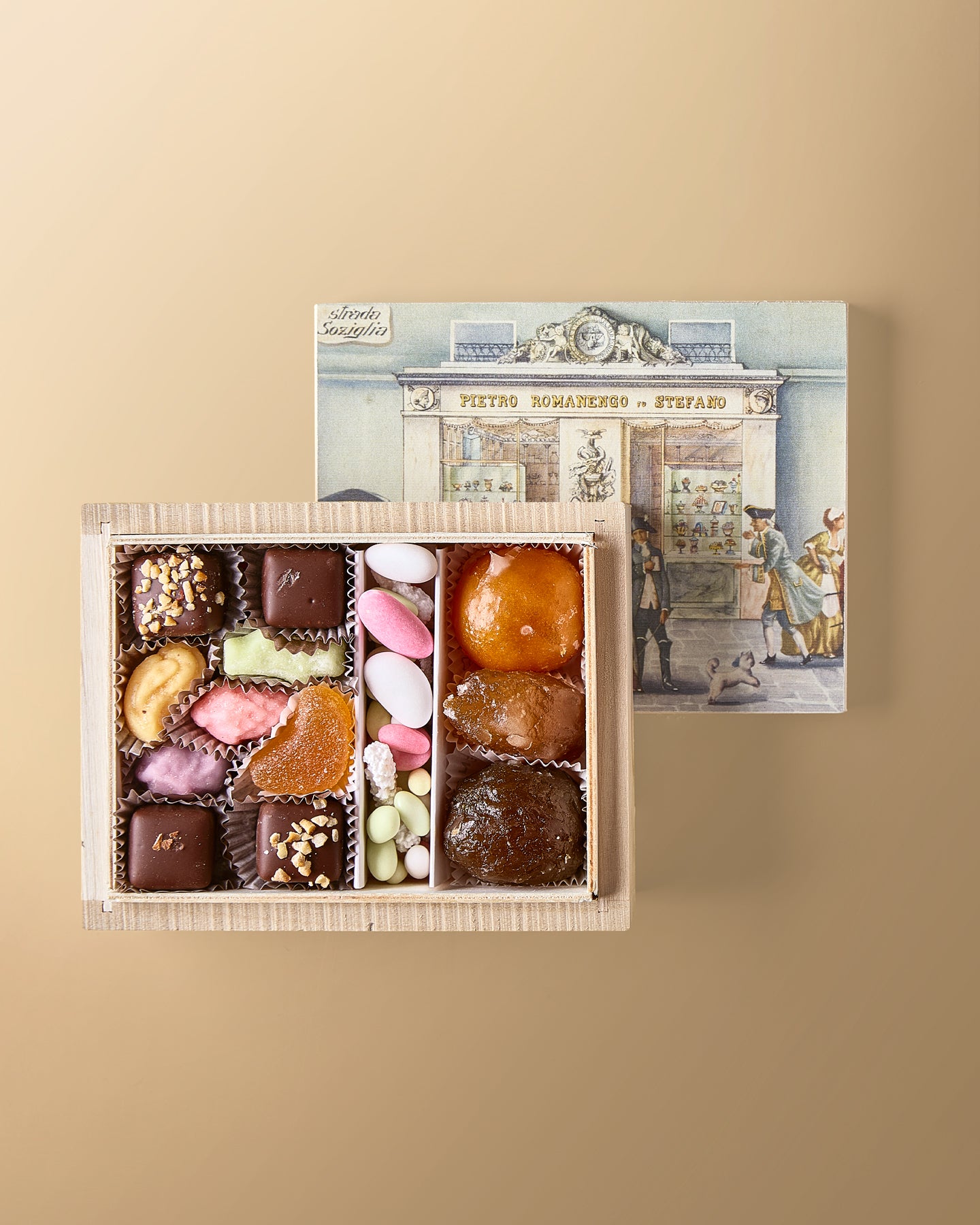 "Confectioner's Selection" Wooden Box
