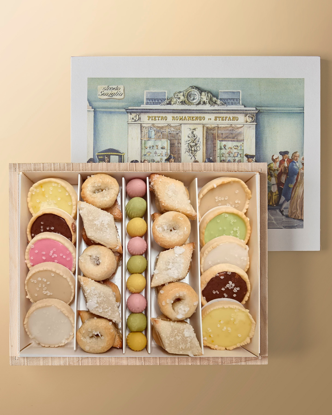 Lenten Sweets in a Wooden Box 