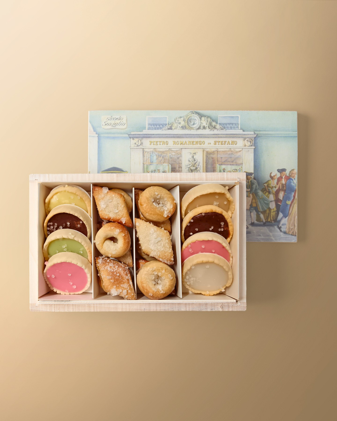 Lenten Sweets in a Wooden Box 