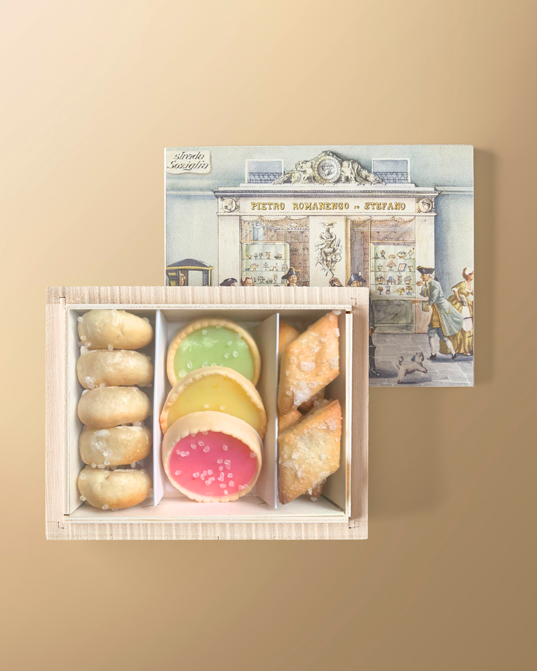 Lenten Sweets in a Wooden Box 