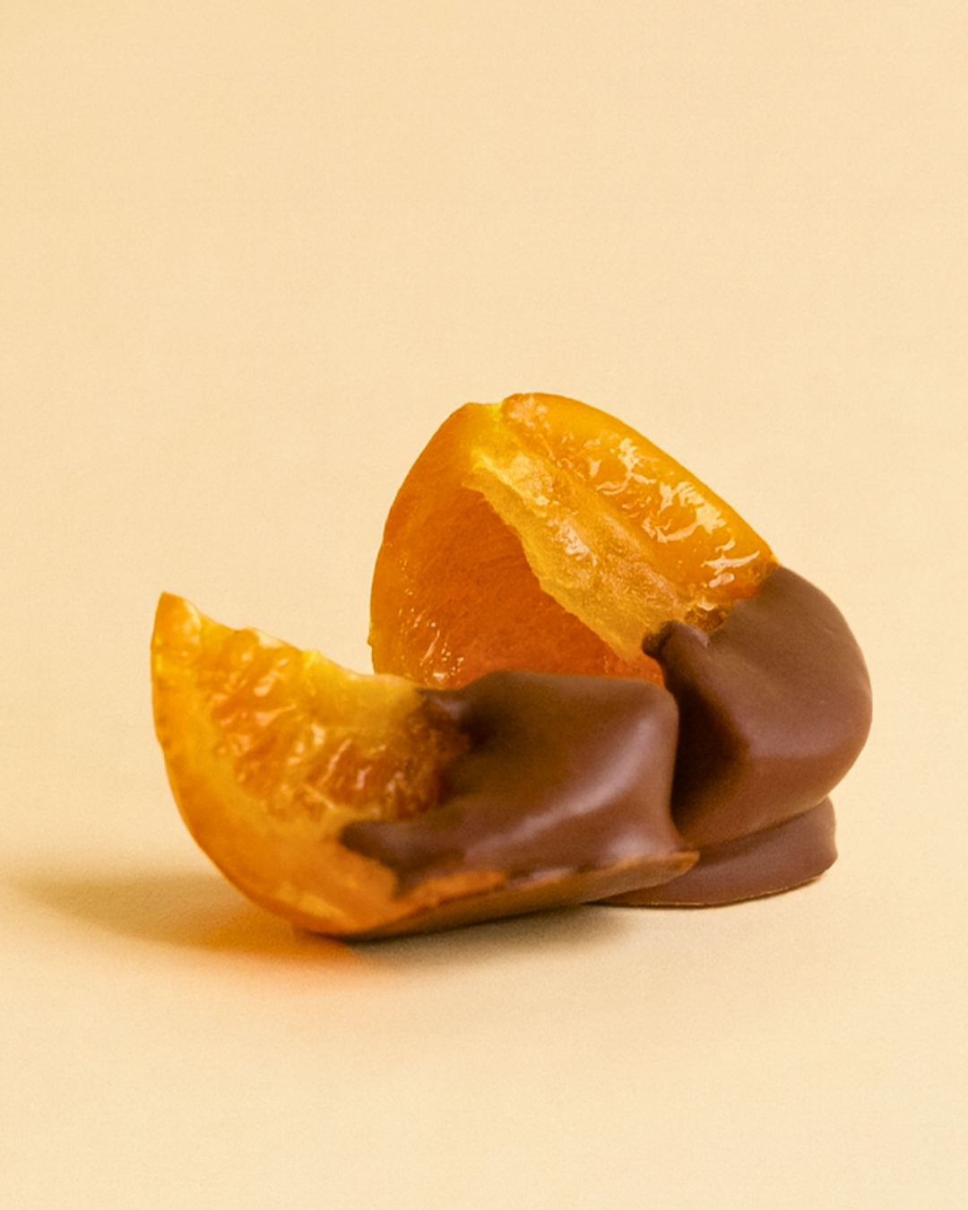 Candied Clementines Coated with Dark Chocolate 
