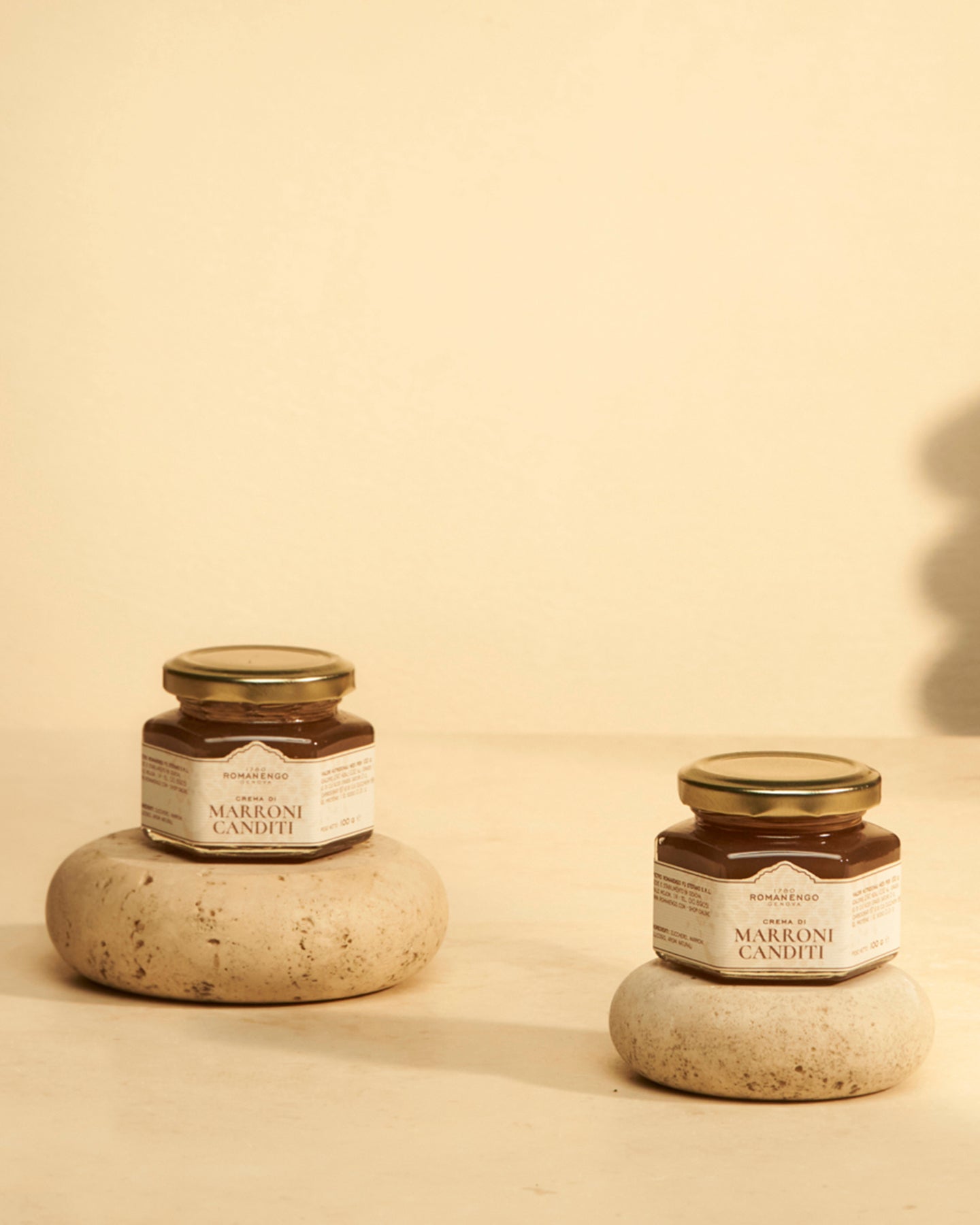 Candied Chestnut Creams Perfumed with Orange Flowers 