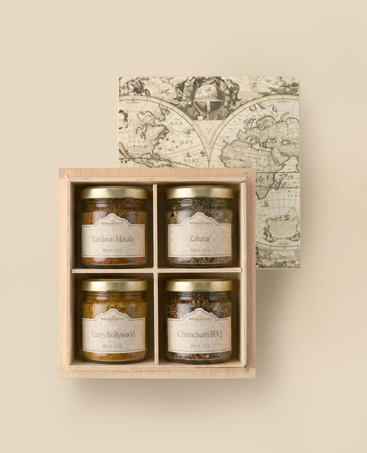 Confezione in legno "Via delle Spezie"