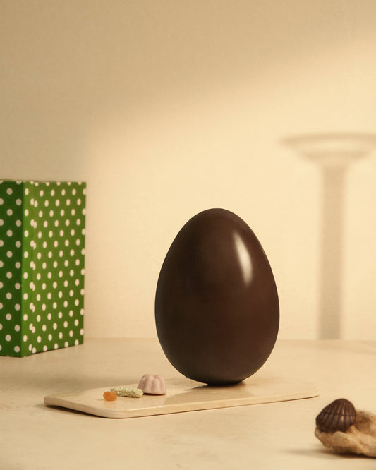80% Dark Chocolate Eggs Filled with Sweets