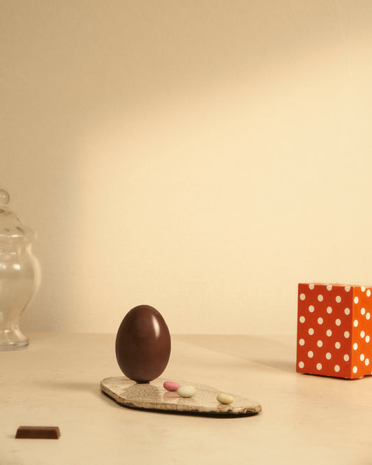 64% Dark Chocolate Eggs Filled with Sweets
